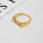 Pre-Owned 9ct Gold Mummy Cherish Ring Size P