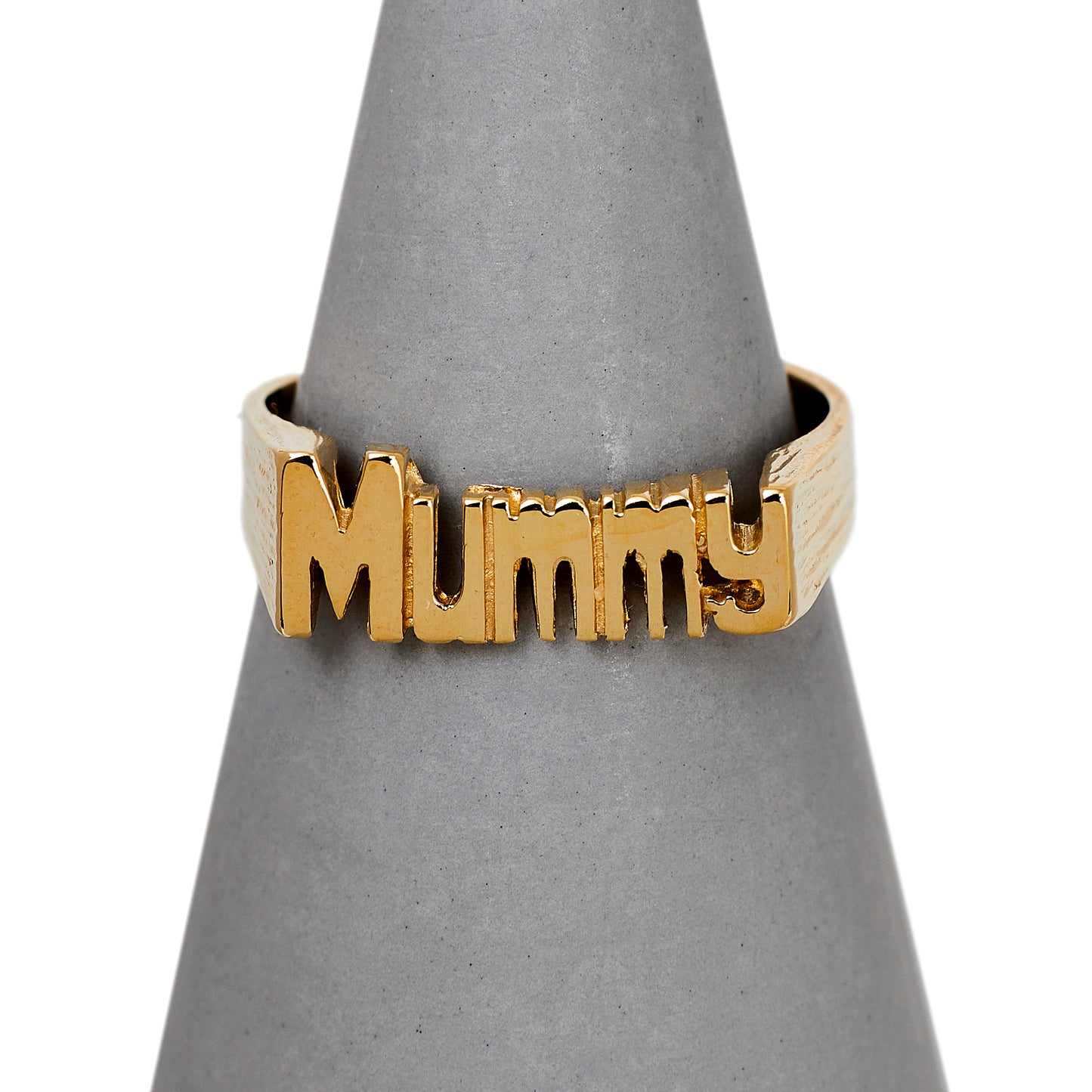 Pre-Owned 9ct Gold Mummy Cherish Ring Size P