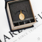 Pre-Owned 9ct Gold Petite Oval St Christopher Pendant