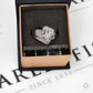 Pre-Owned 9ct White Gold Diamond Cluster Ring Size L