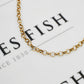 Pre-Owned 9ct Gold Belcher Chain Necklace 26 Inch