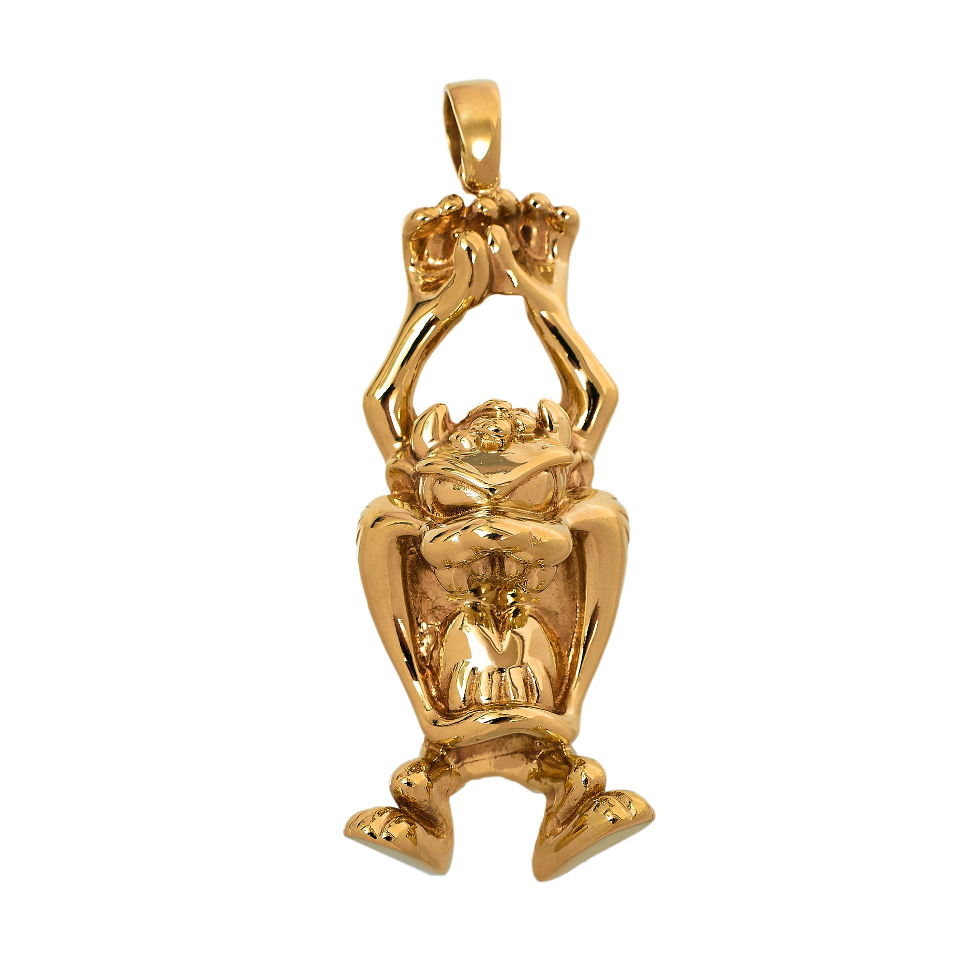 Pre-Owned 9ct Gold Oversized Tasmanian Devil Pendant