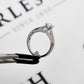 Pre-Owned 18ct White Gold Diamond Ring Shoulders Set