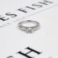 Pre-Owned 18ct White Gold Diamond Ring Shoulders Set