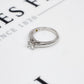 Pre-Owned 18ct White Gold Diamond Ring Shoulders Set