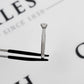 Pre-Owned 18ct White Gold Diamond Ring Shoulders Set