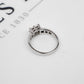 Pre-Owned 18ct White Gold Princess Cut Diamond Cluster Ring
