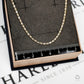 Pre-Owned 14ct Gold 2 Tone Anchor Chain Necklace 21 inch