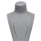 Pre-Owned 14ct Gold 2 Tone Anchor Chain Necklace 21 inch