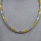 Pre-Owned 9ct Gold 2 Tone Bike Chain Design Necklace