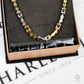 Pre-Owned 9ct Gold 2 Tone Bike Chain Design Necklace