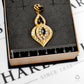 Pre-Owned 18ct Gold Sapphire & CZ Fancy Drop Pendant