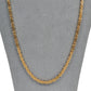 Pre-Owned 18ct Gold Square Byzantine Chain Necklace 24 Inch