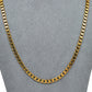 Pre-Owned 9ct Gold Curb Chain Necklace 20 Inch
