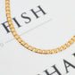 Pre-Owned 9ct Gold Curb Chain Necklace 20 Inch