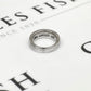 Pre-Owned Platinum 7 Princess Cut Diamond Half Eternity Ring