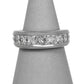 Pre-Owned Platinum 7 Princess Cut Diamond Half Eternity Ring
