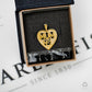 Pre-Owned 9ct Gold Heart Shaped MUM No 1 Pendant