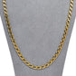 Pre-Owned 9ct Gold Curb Chain Necklace 24 Inch