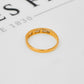 Pre-Owned 18ct Gold 7 Diamond Band Ring Size O