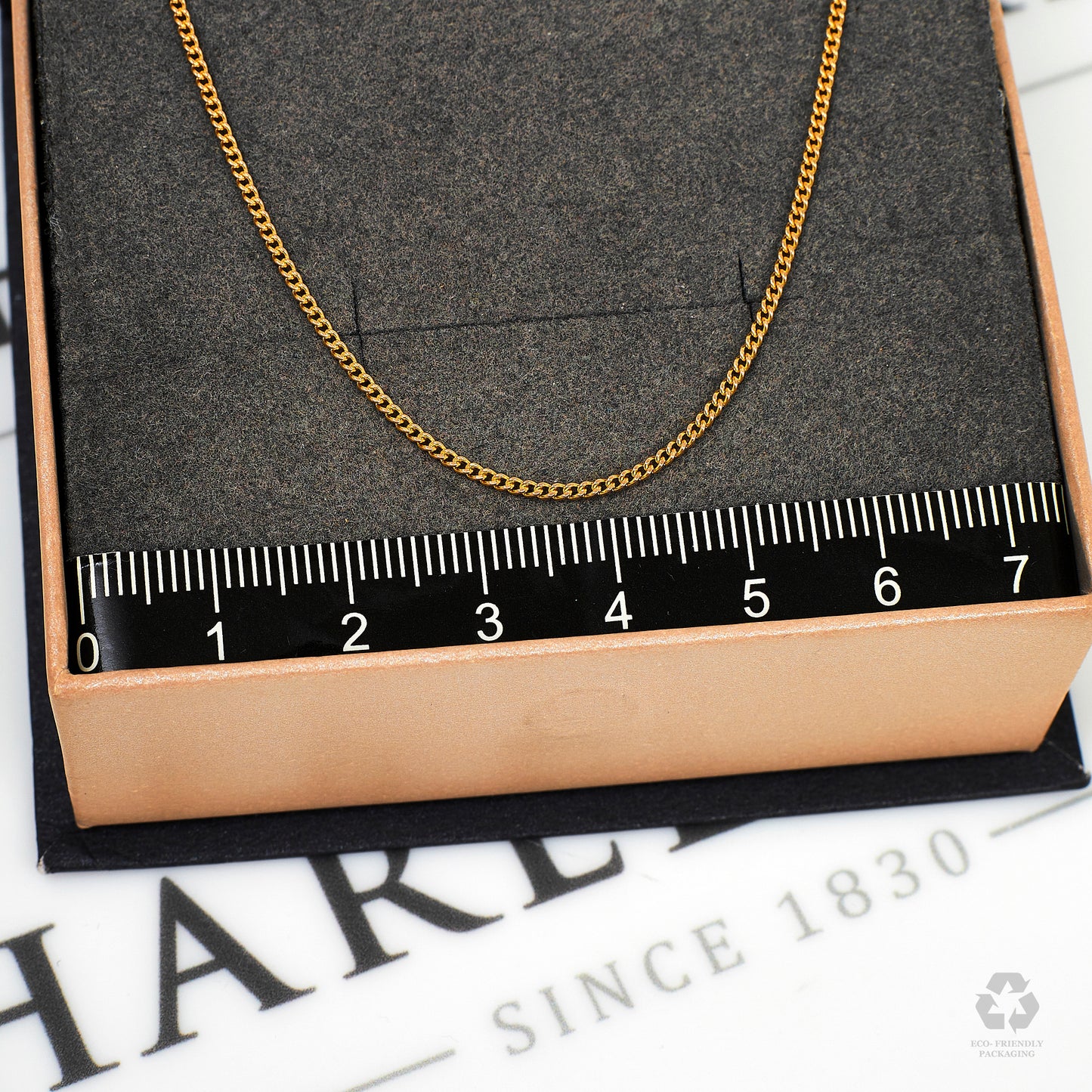 Pre-Owned 9ct Gold Curb Chain Necklace 20 Inch