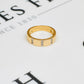 Pre-Owned 18ct Gold Diamond Wedding Band Ring Size M.5