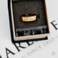 Pre-Owned 18ct Gold Diamond Wedding Band Ring Size M.5