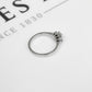 Pre-Owned 18ct White Gold Trinity Diamond Ring Size I.5