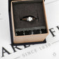 Pre-Owned 18ct White Gold Trinity Diamond Ring Size I.5
