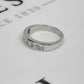 Pre-Owned 18ct White Gold 7 Diamond Half Eternity Ring Size K