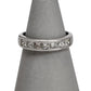 Pre-Owned 18ct White Gold 7 Diamond Half Eternity Ring Size K