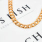 Pre-Owned 9ct Gold Curb Chain Necklace 18 Inch