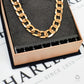 Pre-Owned 9ct Gold Curb Chain Necklace 18 Inch