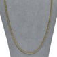 Pre-Owned 9ct Gold Belcher Chain Necklace 24 Inch