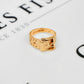 Pre-Owned 9ct Gold Buckle Ring Size O