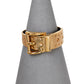 Pre-Owned 9ct Gold Buckle Ring Size O