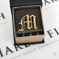 Pre-Owned 9ct Gold Letter M Initial Pendant