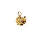 Pre-Owned 9ct Gold Hollow Pig Charm