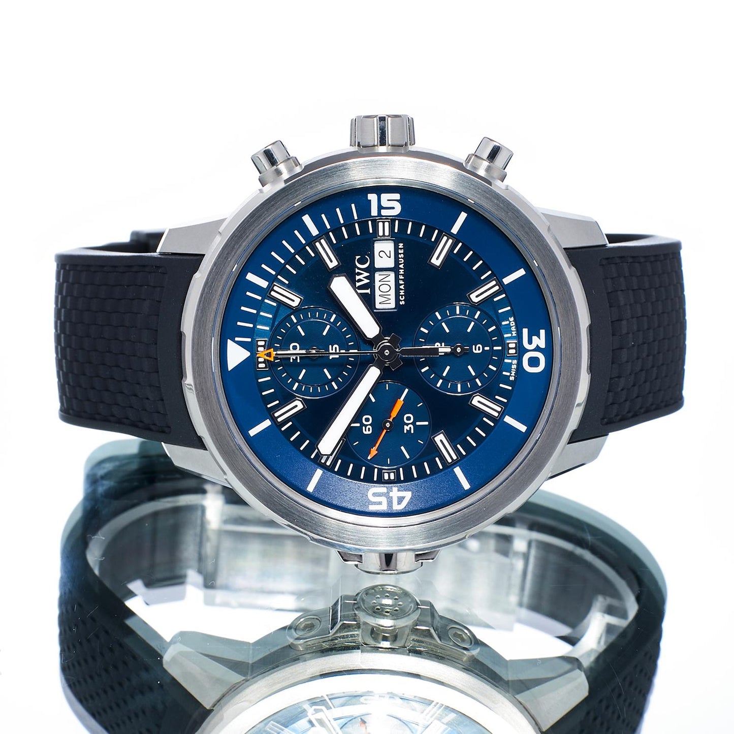 Pre-Owned IWC Aquatimer Chronograph Jacques-Yves Cousteau Edition IW376805