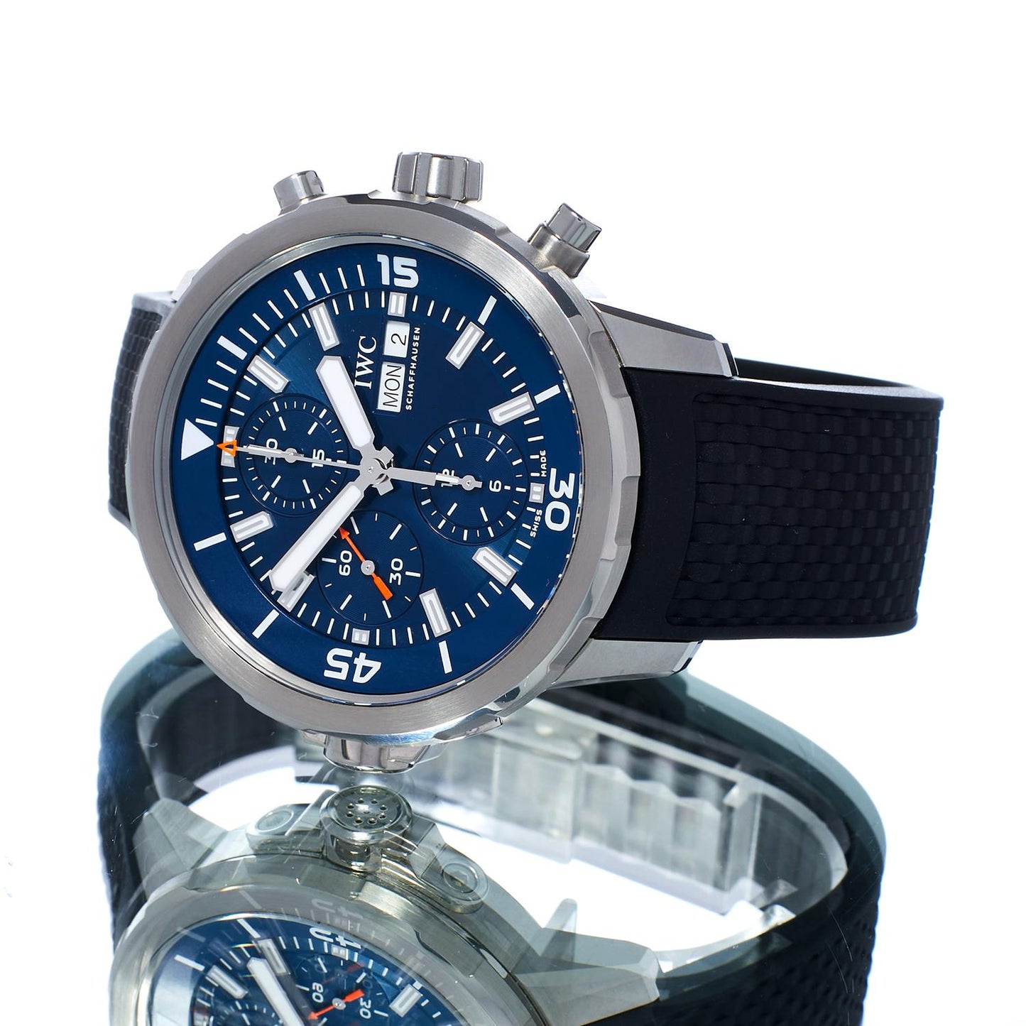 Pre-Owned IWC Aquatimer Chronograph Jacques-Yves Cousteau Edition IW376805