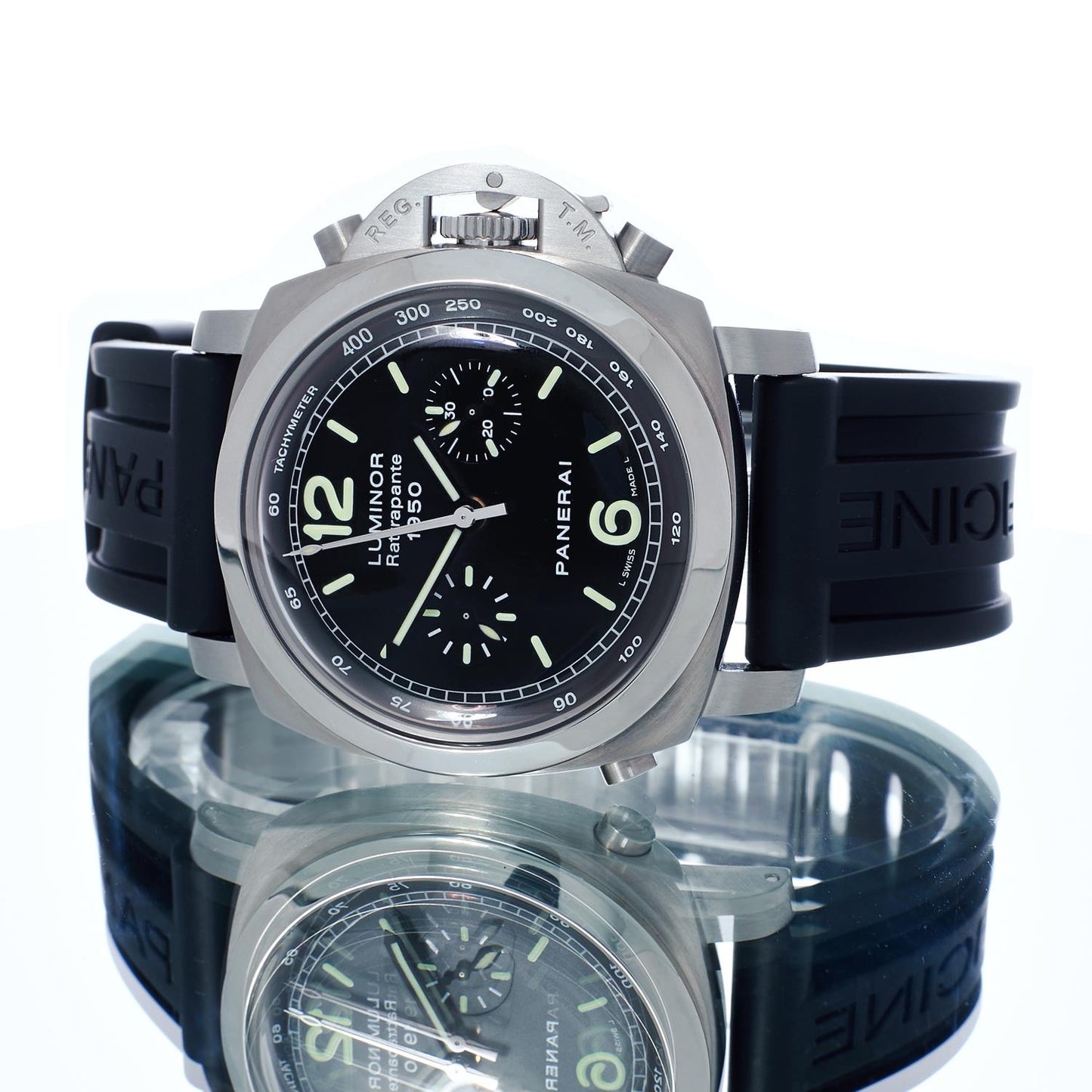 Pre-Owned Panerai Luminor 1950 3 Days Chrono Flyback PAM00213