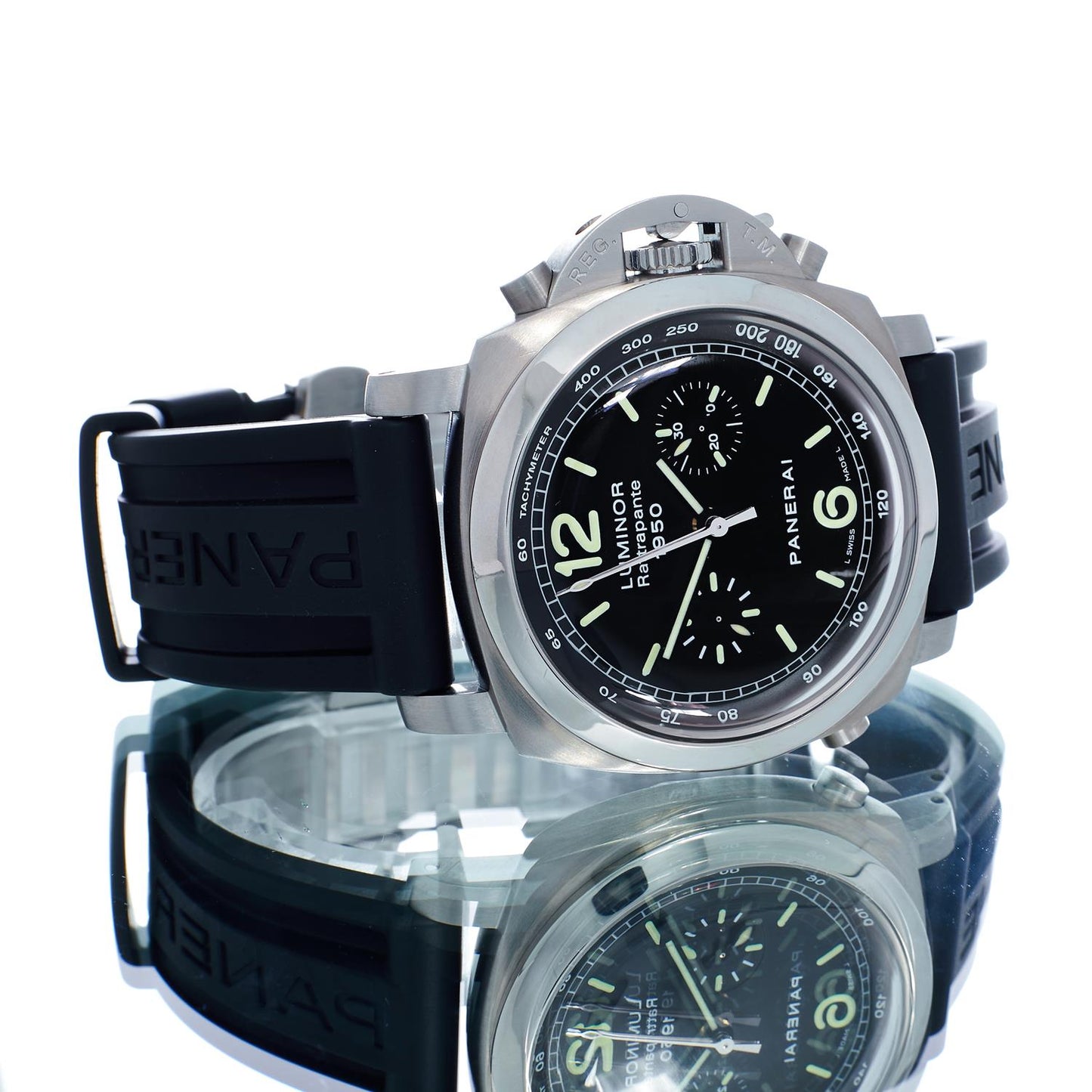 Pre-Owned Panerai Luminor 1950 3 Days Chrono Flyback PAM00213