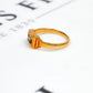 Pre-Owned 18ct Gold Rectangle Colour Change Sapphire Ring