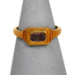Pre-Owned 18ct Gold Rectangle Colour Change Sapphire Ring