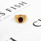 Pre-Owned 9ct Gold Garnet Gypsy Ring Size R