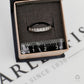 Pre-Owned 9ct White Gold Diamond Half Eternity Ring Size L.5
