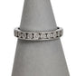 Pre-Owned 9ct White Gold Diamond Half Eternity Ring Size L.5