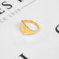 Pre-Owned 9ct Gold West Ham Utd Shield Signet Ring Size M
