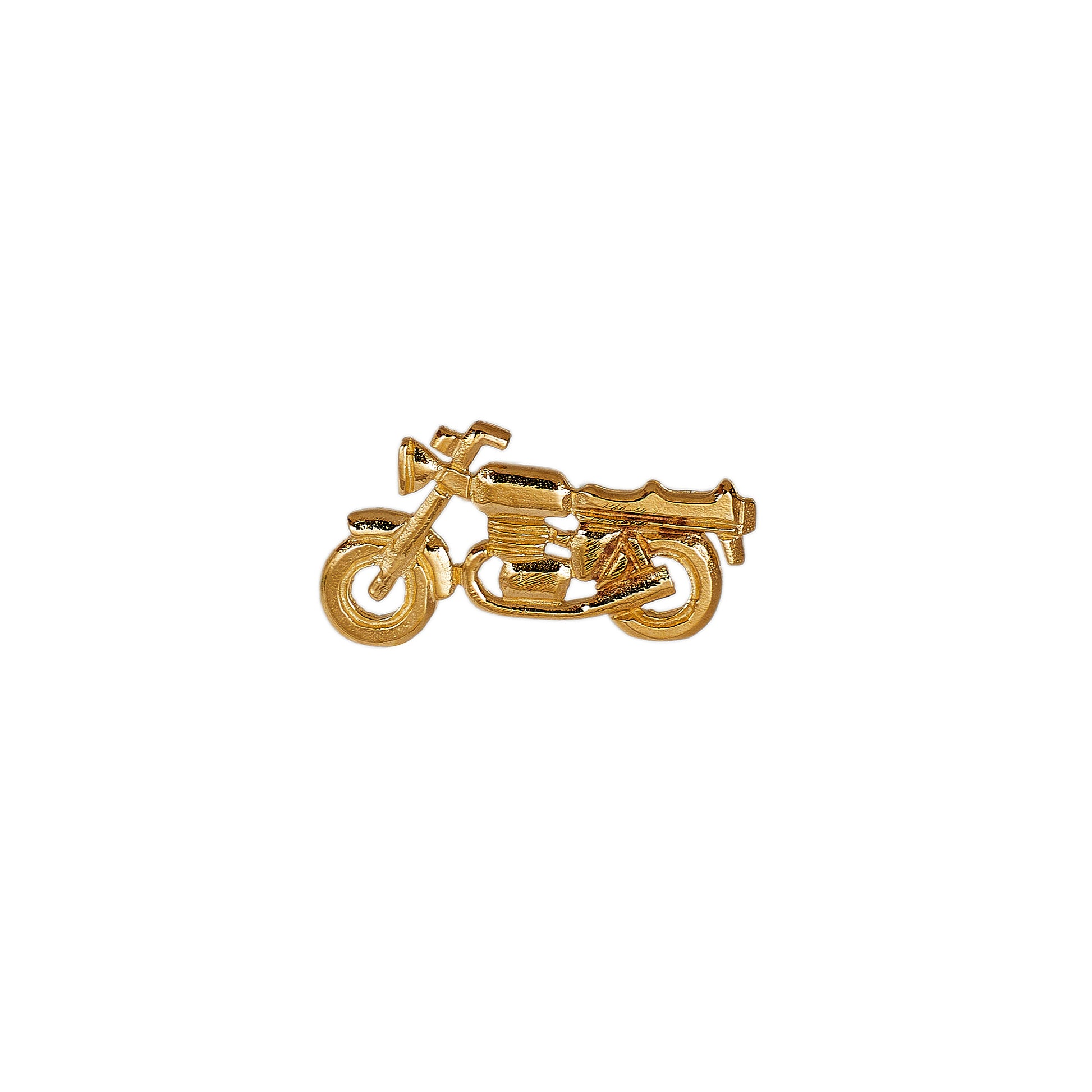 Pre-Owned 9ct Gold Single Motorbike Stud Earring