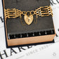 Pre-Owned 9ct Gold Bar Gate Bracelet 7.5 Inch